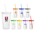 iPosh Double-Wall Acrylic Tumbler 16oz